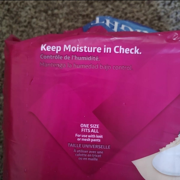 Medline FitRight Extra Incontinence Liner Pad 13x34 20Ct (Missing 3) 4D Core - Picture 9 of 16